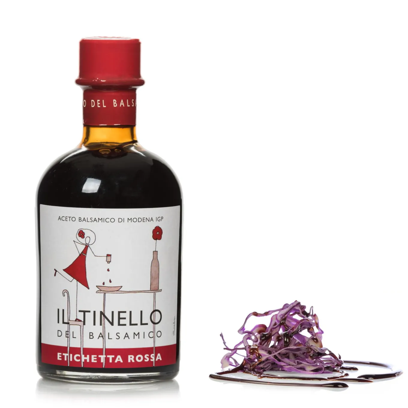 Aceto Balsamico di Modena IGP Il Tinello del Balsamico Etichetta Rossa 250ml