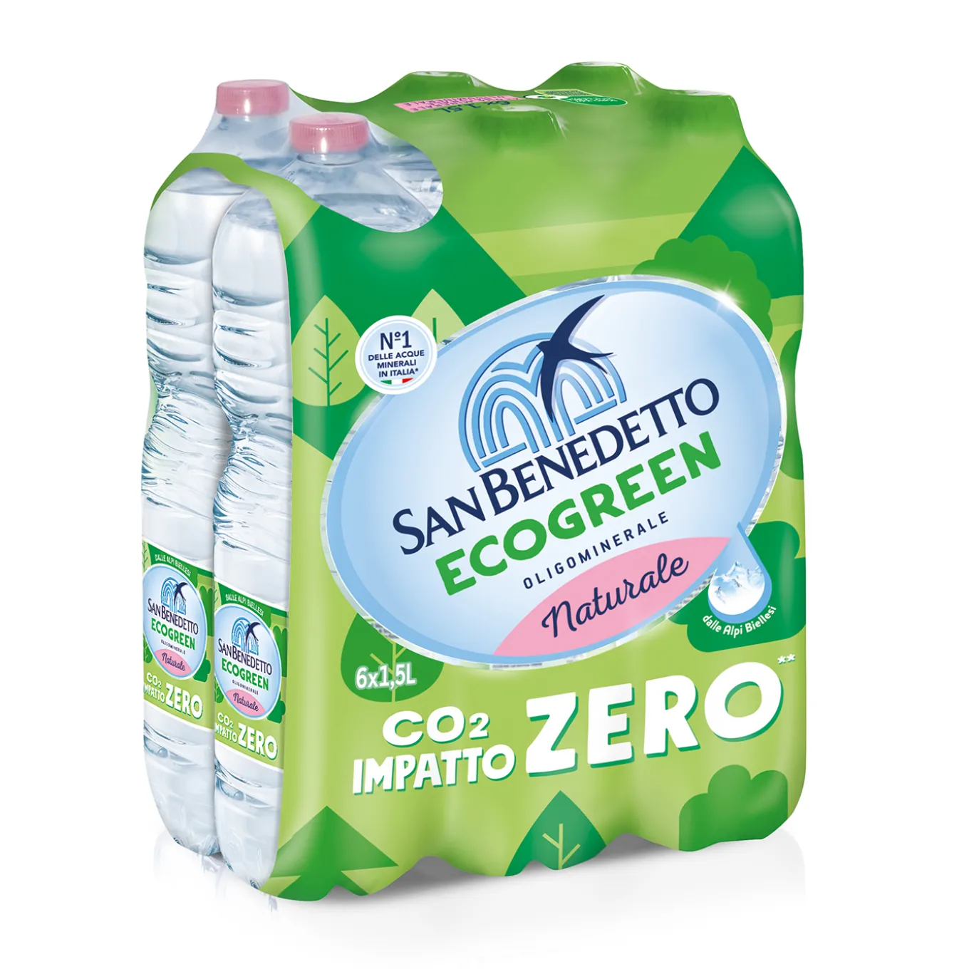 Acqua Minerale Naturale Ecogreen 6X1,5l 6X1,5l