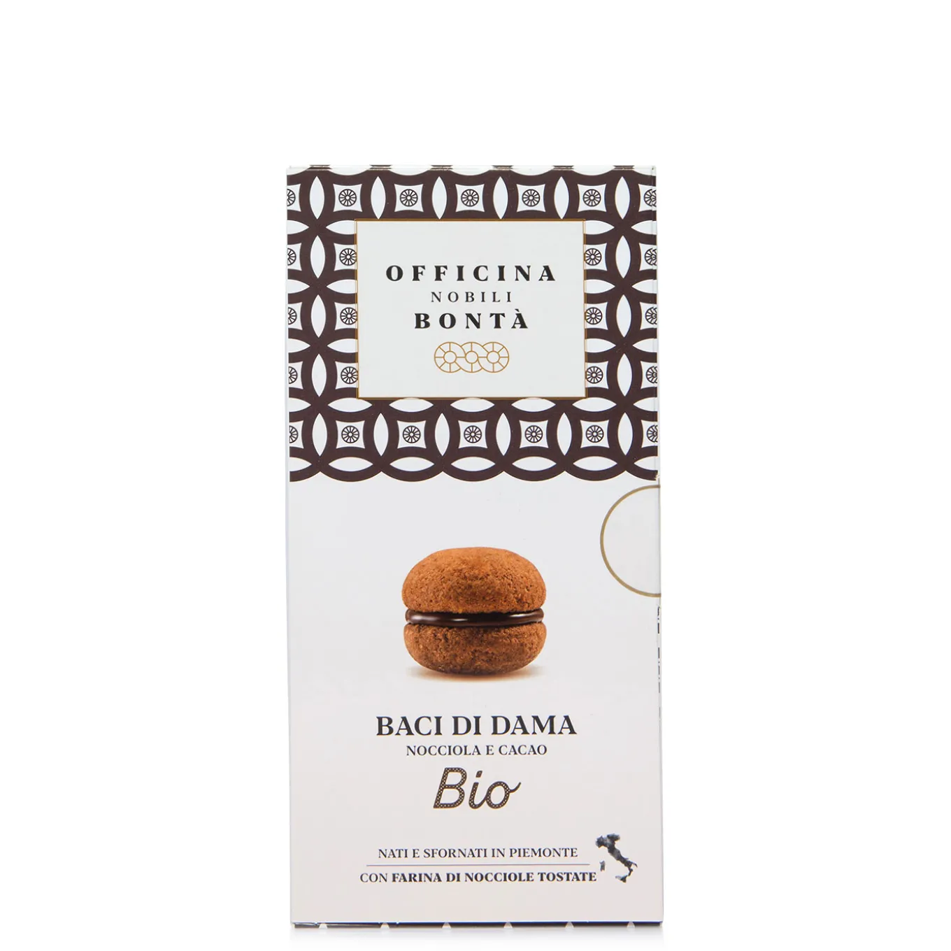 Baci di Dama con Nocciola e Cacao BIO 180g