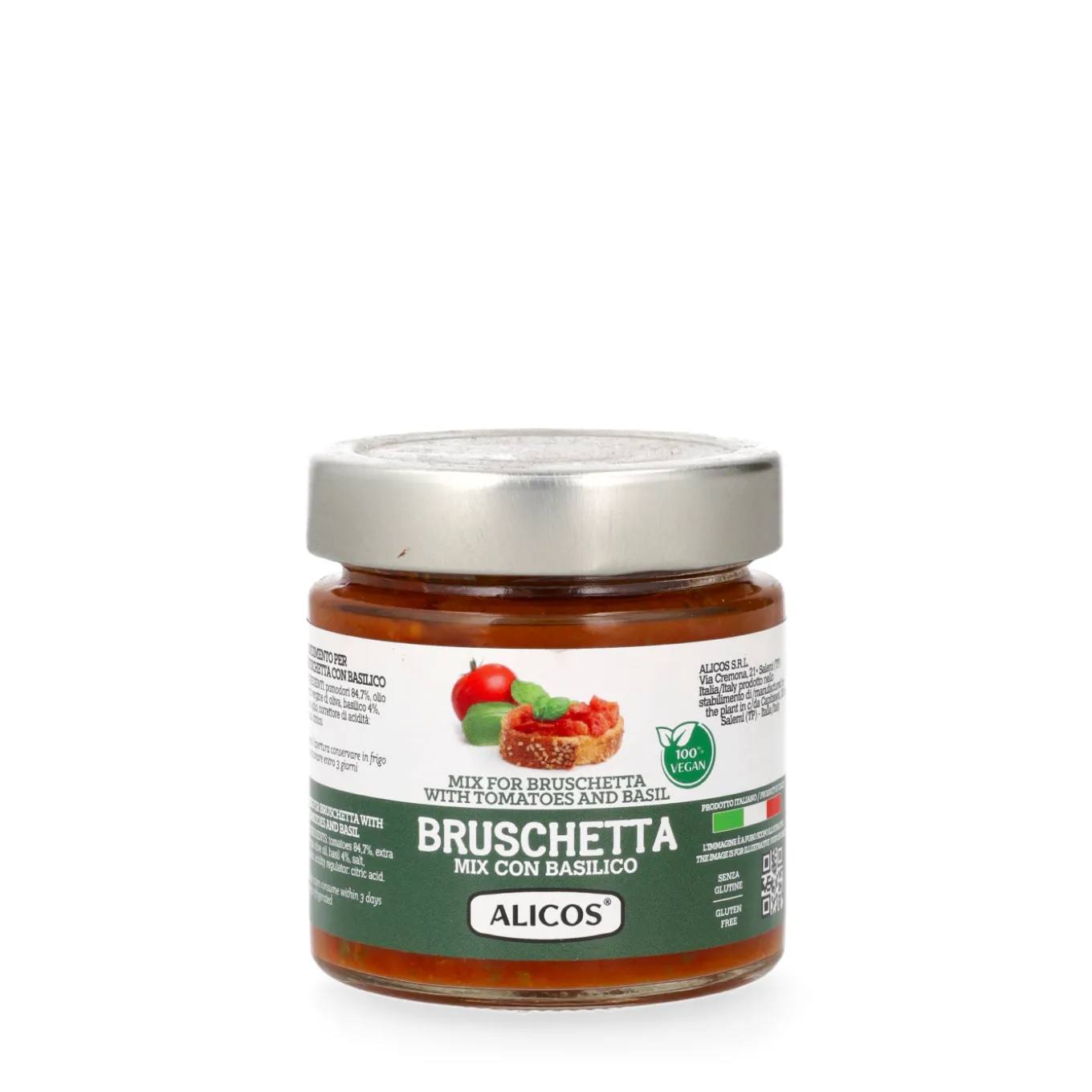 Bruschetta con Basilico 190g