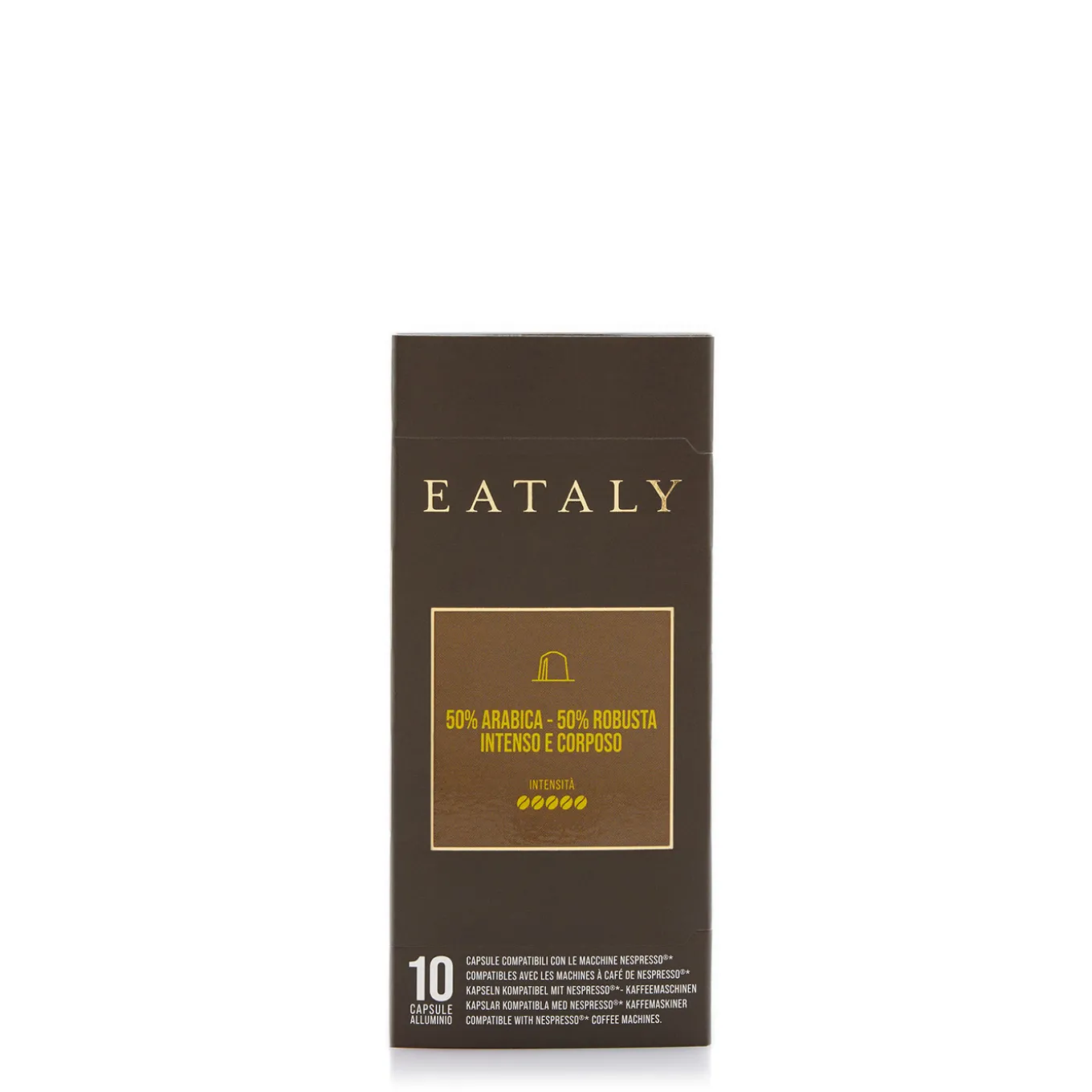 Caffè 50% Arabica e 50% Robusta 10 Capsule 10 capsule