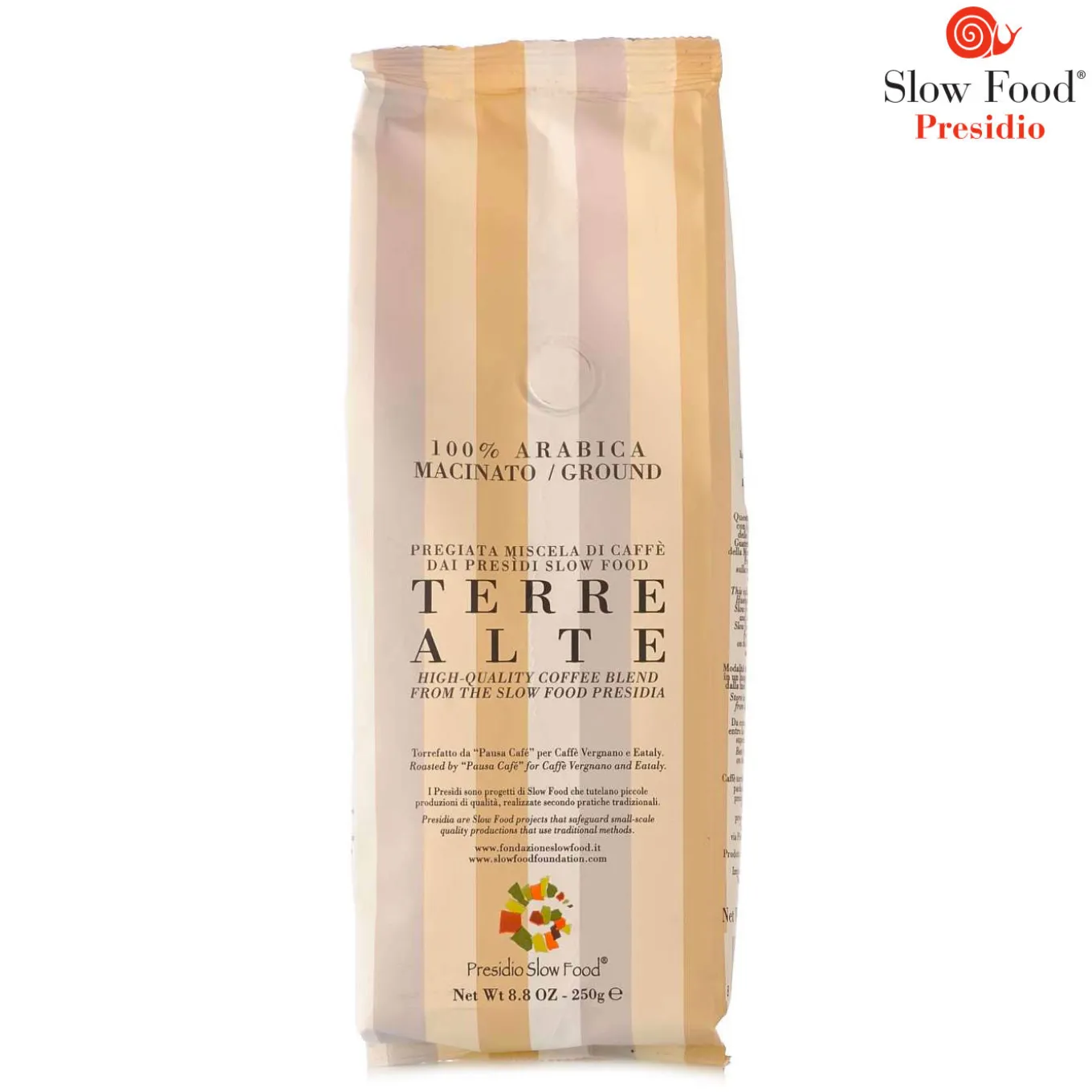 Caffè 100% Arabica in Grani 250g