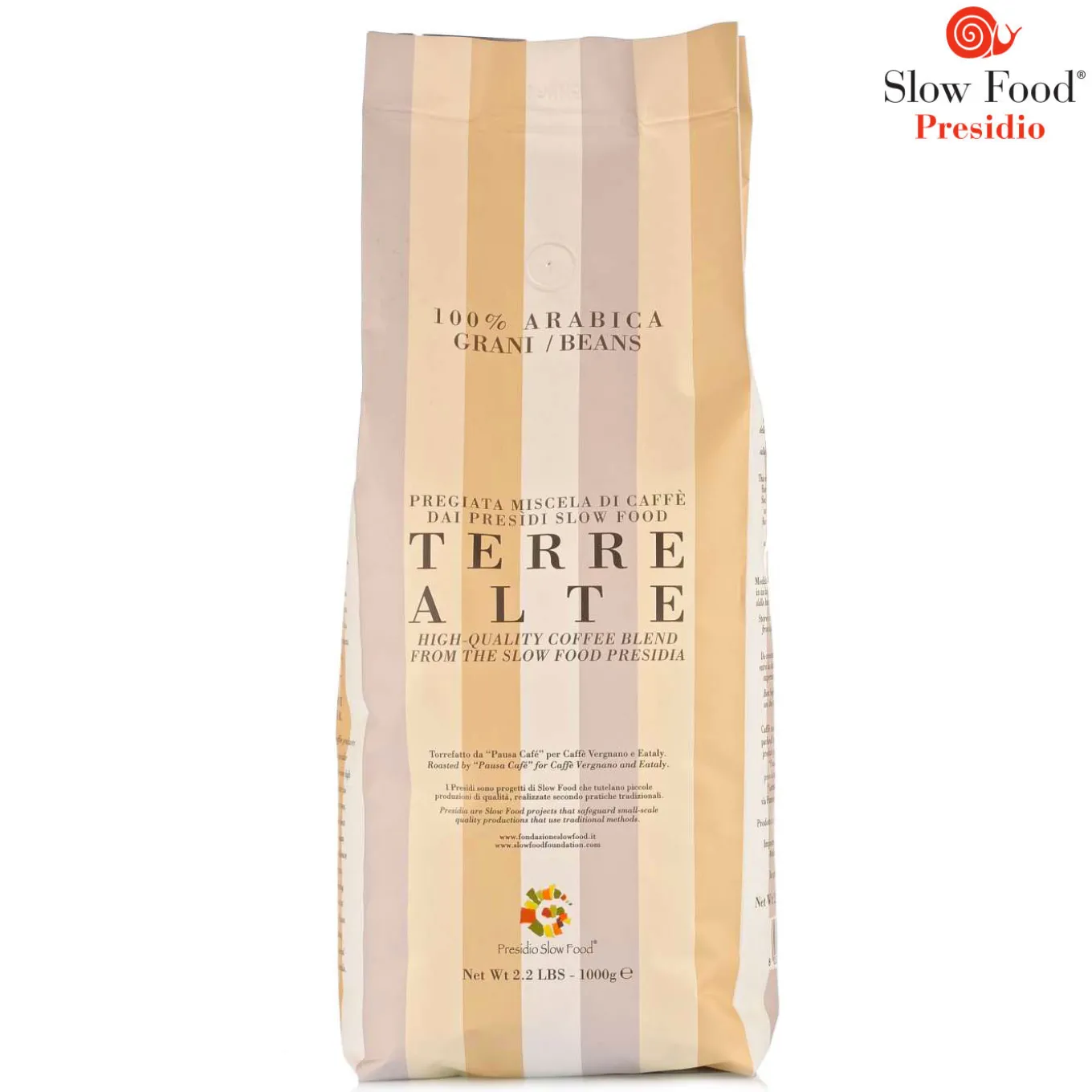 Caffè 100% Arabica in Grani 1Kg