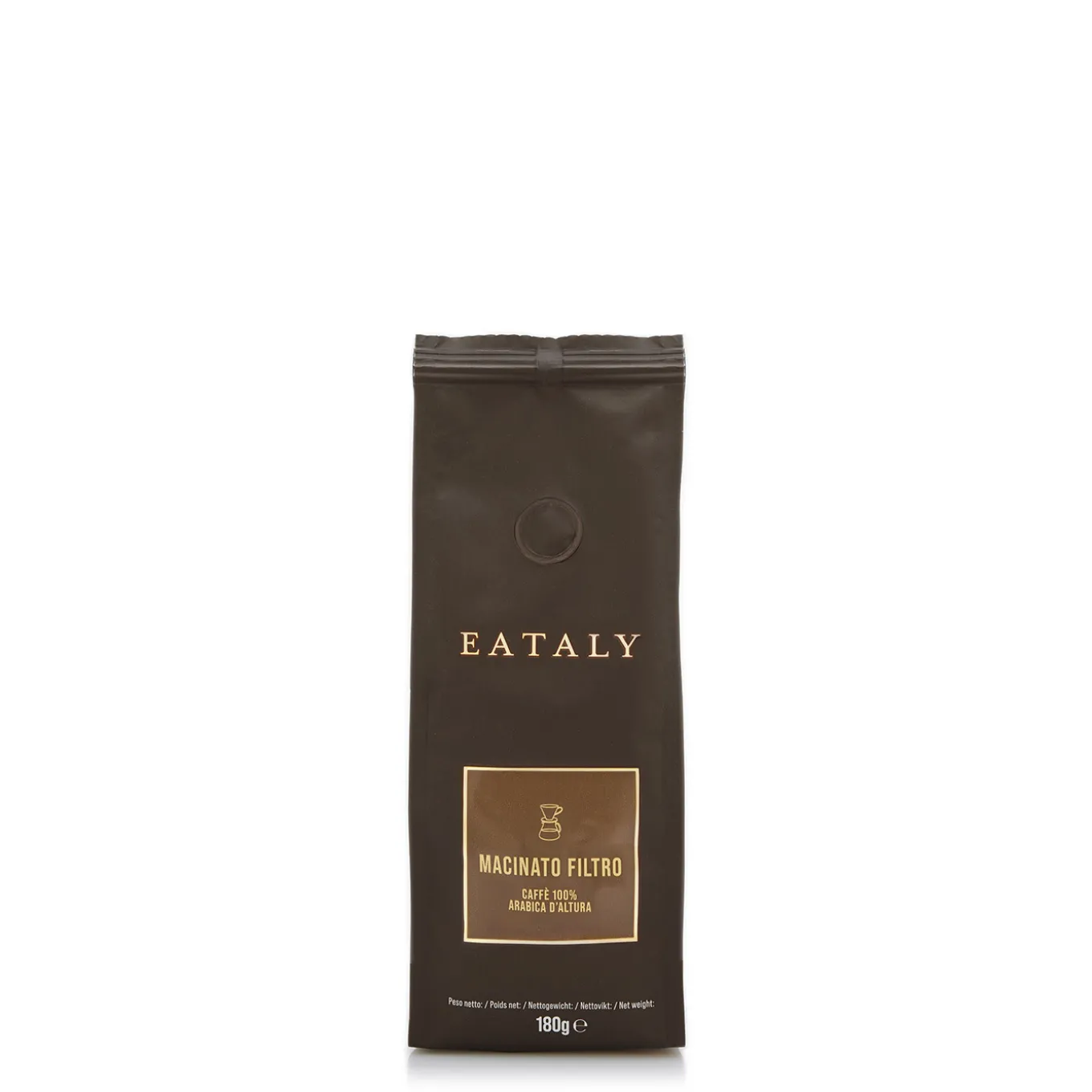Caffè Macinato Filtro 100% Arabica 180g