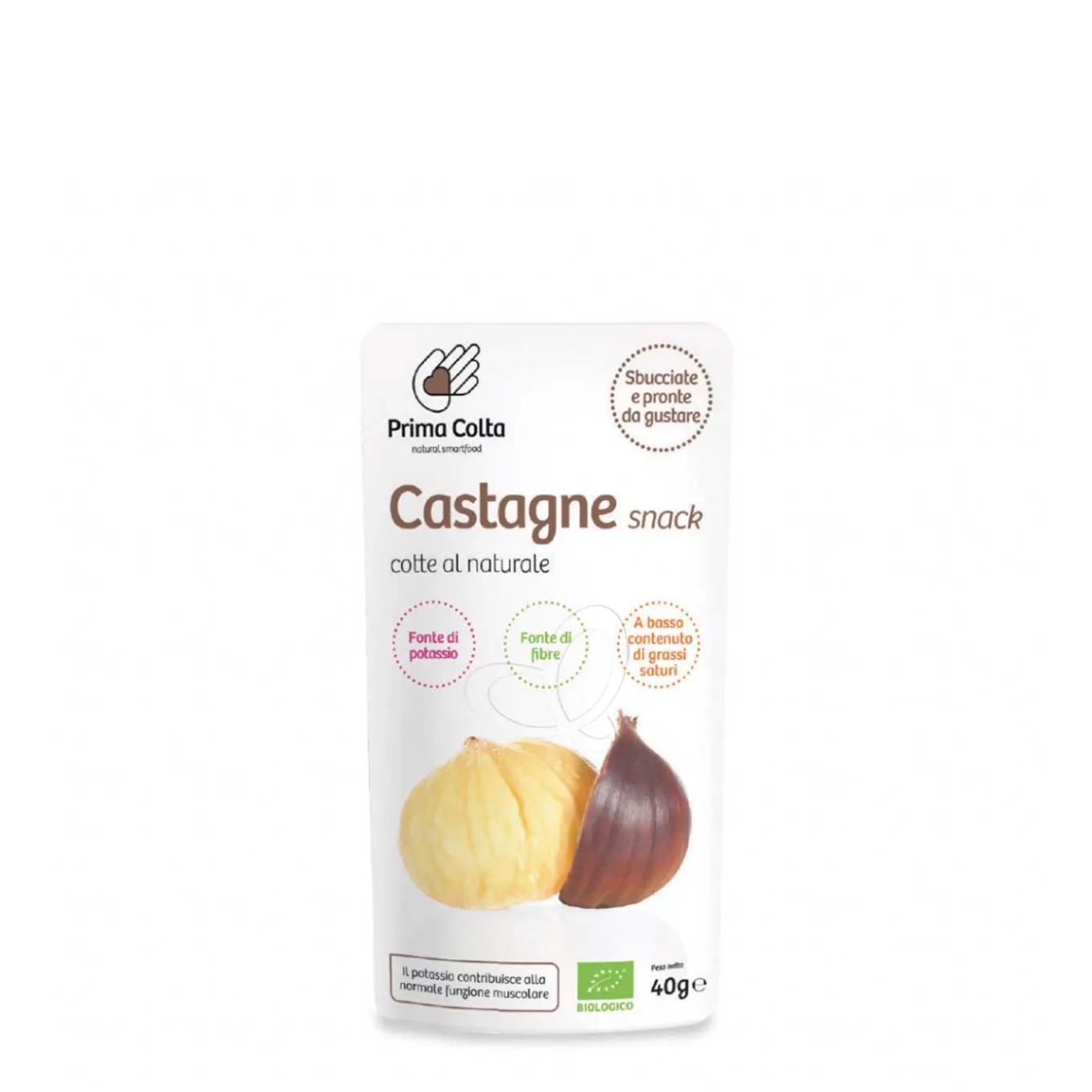Castagne BIO Cotte al Naturale 40g