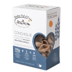 Conchiglie Rigate Integrali Senatore Cappelli BIO 220g