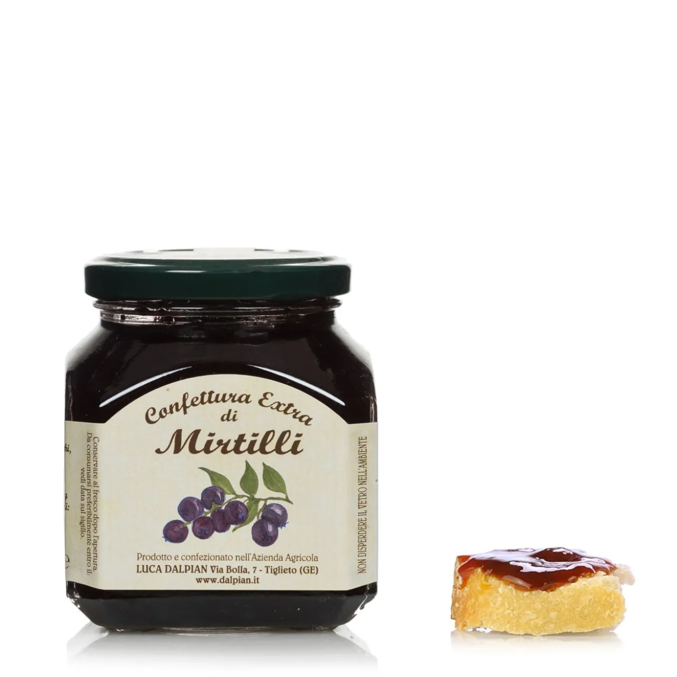 Confettura Extra di Mirtilli 350g