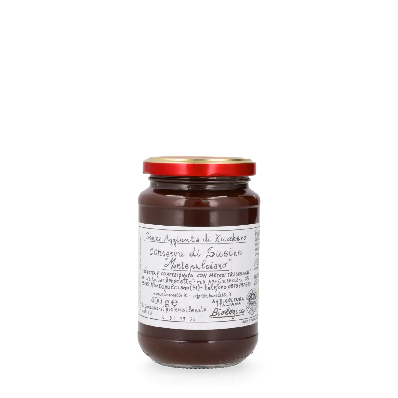 Conserva di Susine Montepulciano BIO 400g