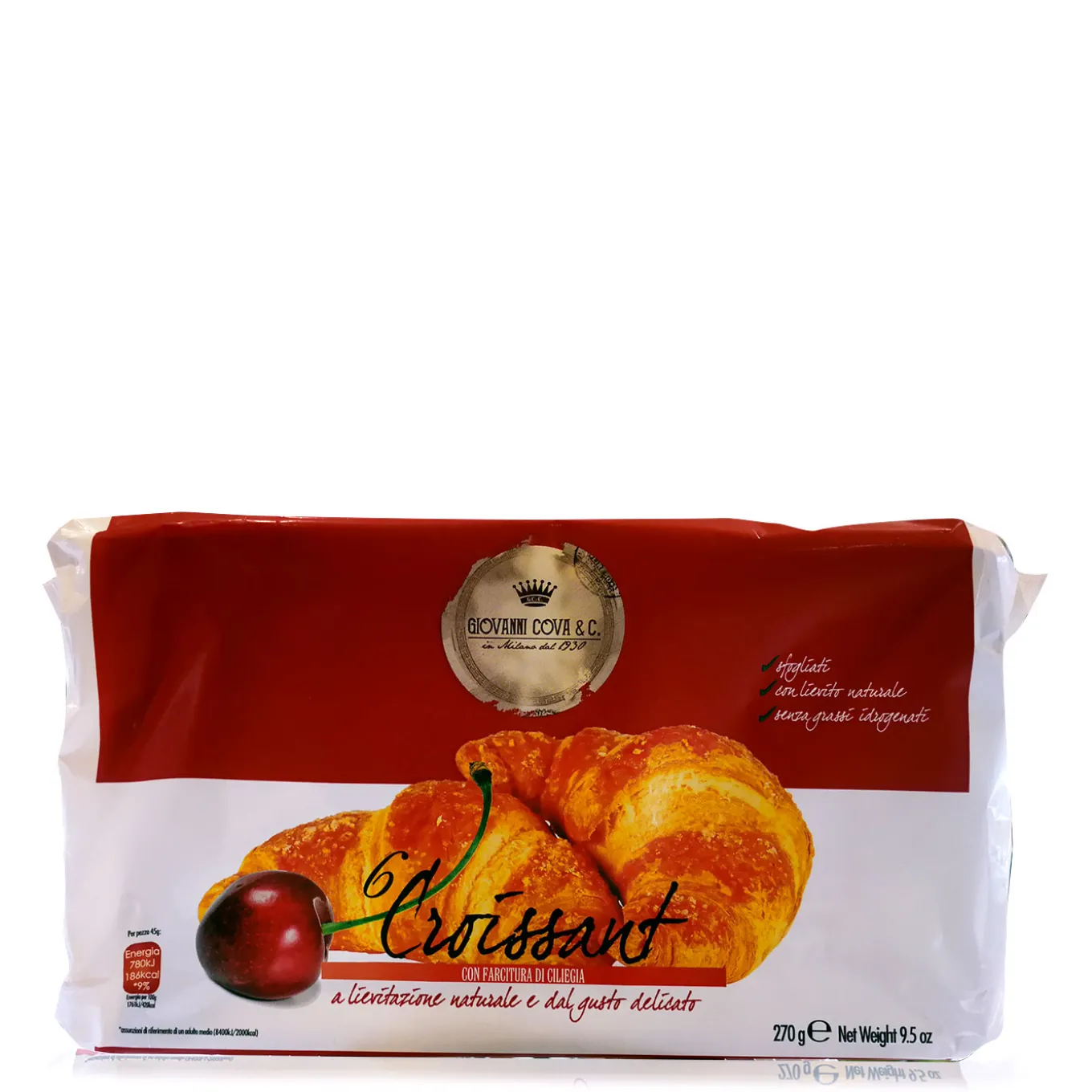 Croissant alla Ciliegia 6pz. 270g