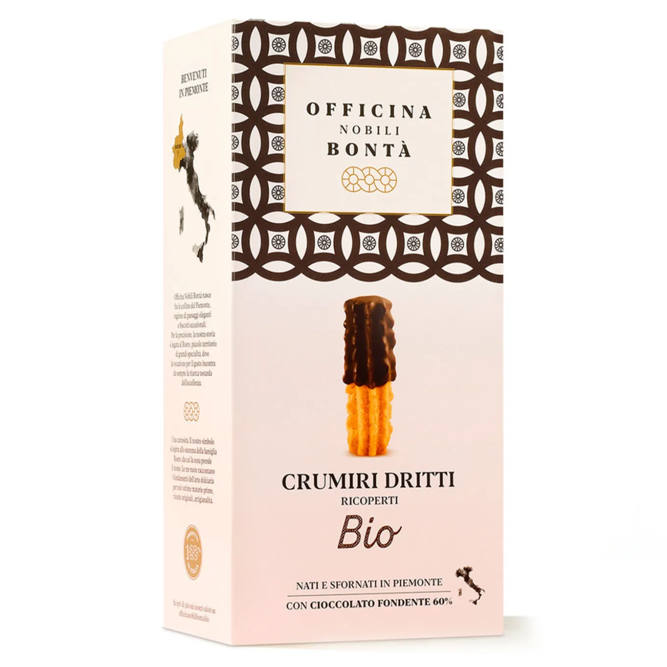 Crumiri Ricoperti di Cioccolato BIO 170g