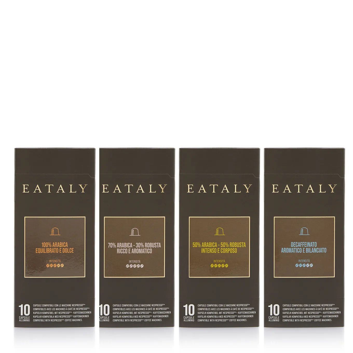 Degustazione Caffè in Capsule Eataly 4 x 10 capsule