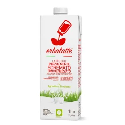 Erbalatte Parzialmente Scremato UHT da Agricoltura Simbiotica 1l