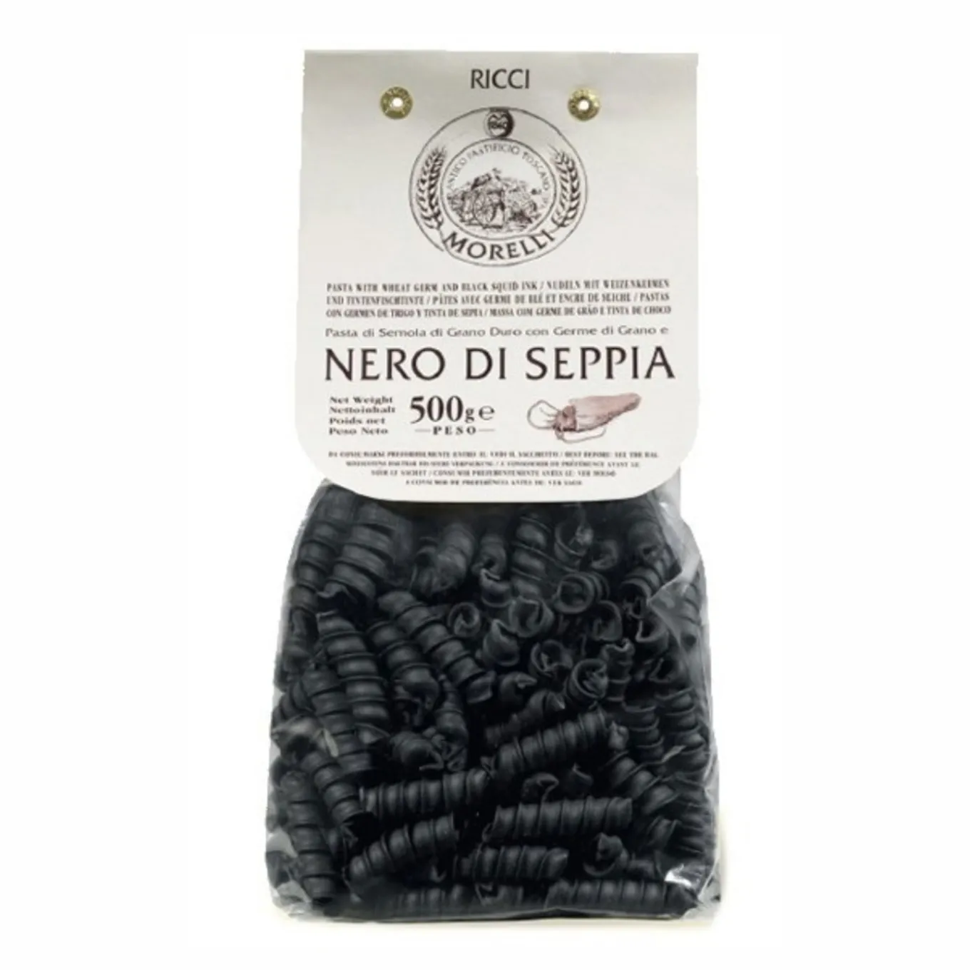 Fusilli al Nero di Seppia 500g