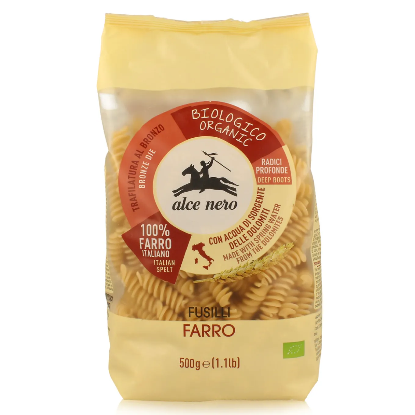 Fusilli Farro Farina 500g
