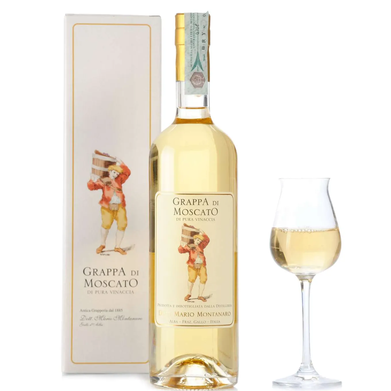 Grappa di Moscato Astucciato 0,7l
