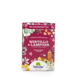 Infuso Mirtillo e Lampone BIO 30g