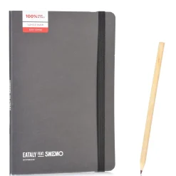 Notebook Medium Nero Pagina Bianca