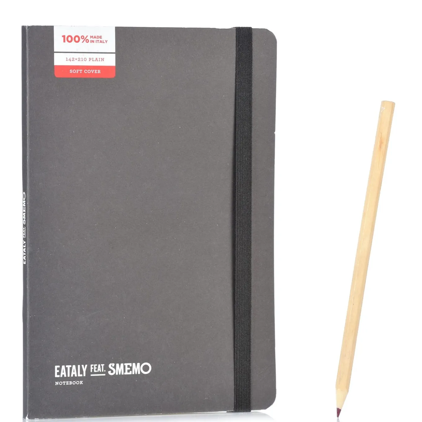 Notebook Medium Nero Pagina Bianca