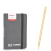 Notebook Pocket Nero Righe