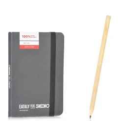 Notebook Pocket Nero Righe