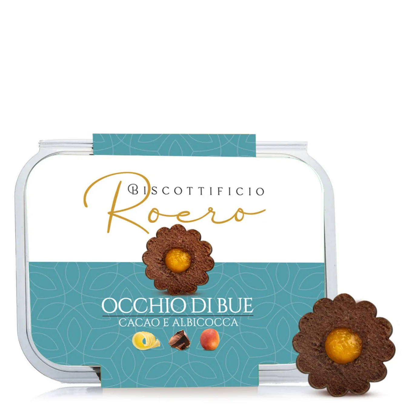 Occhi di Bue Cacao e Albicocca 200g