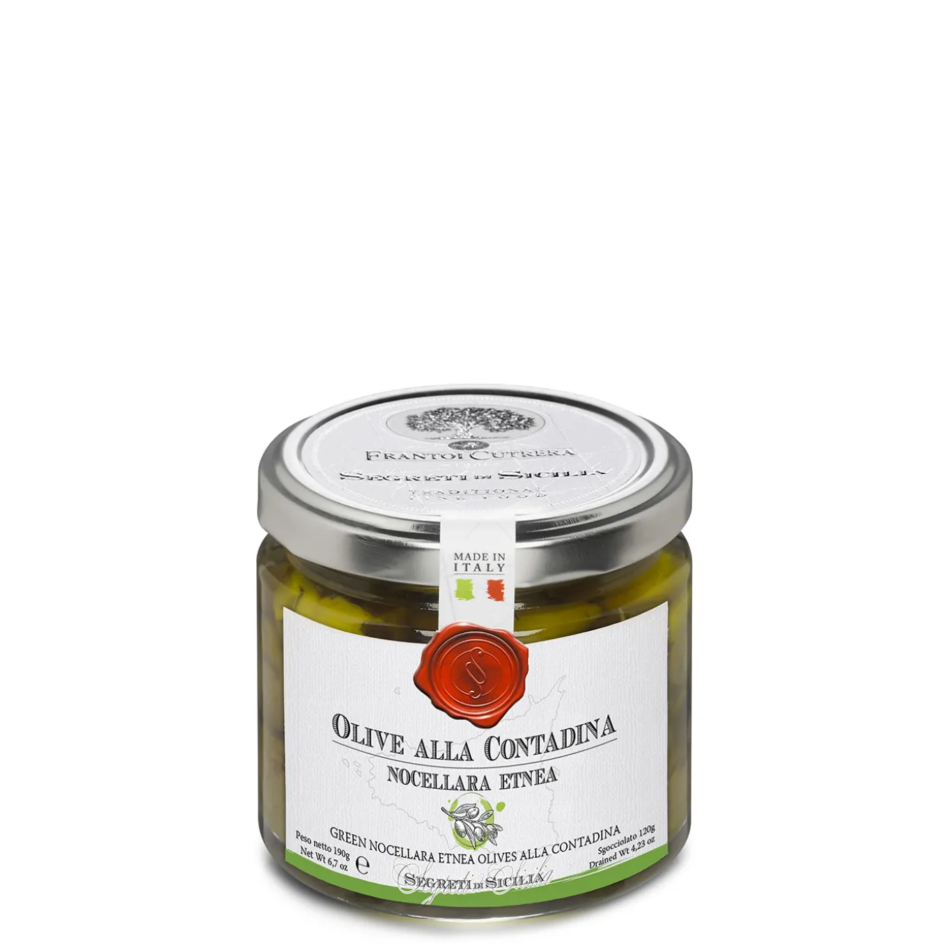 Olive Alla Contadina Nocellara Etnea 190g