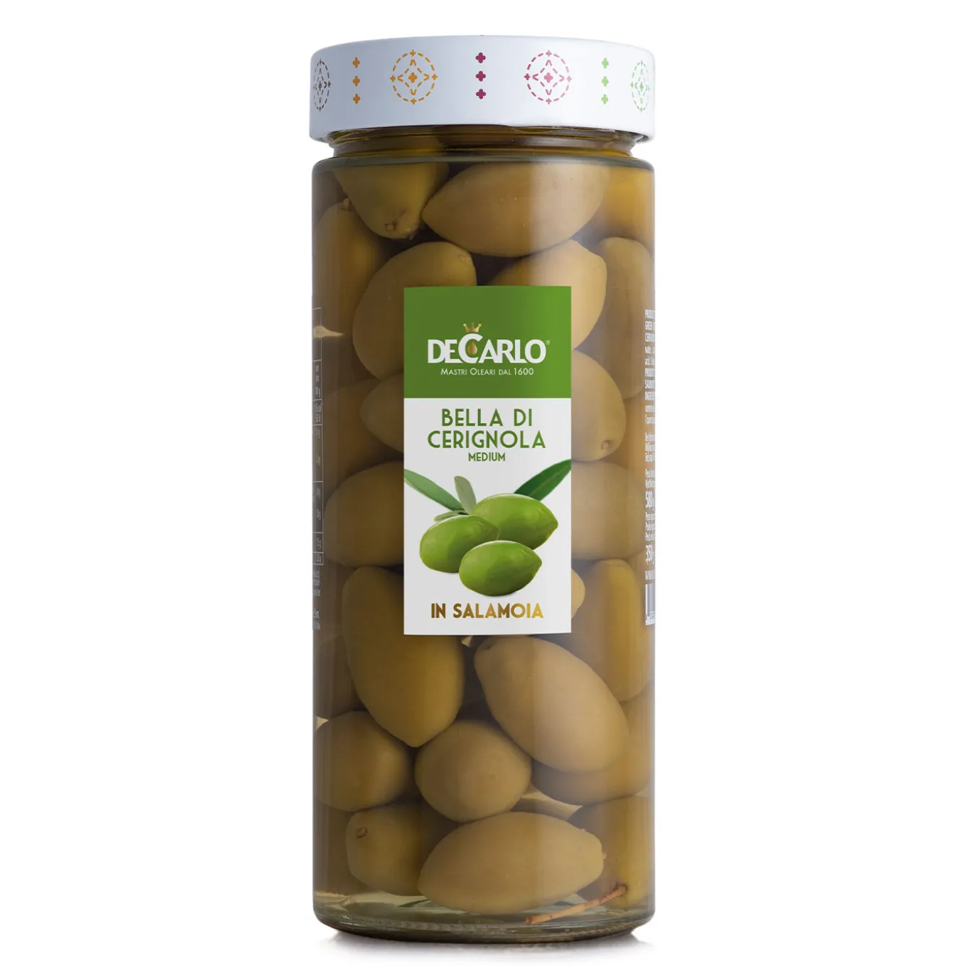 Olive Bella di Cerignola 580g