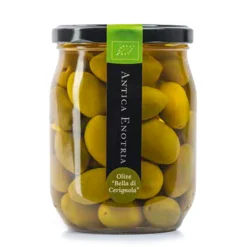 Olive in Salamoia Bella di Cerignola BIO 580ml