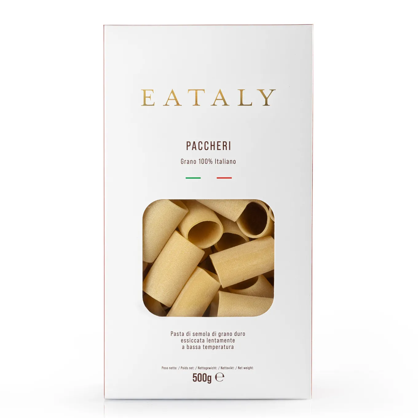 Paccheri 100% Grano Italiano 500g