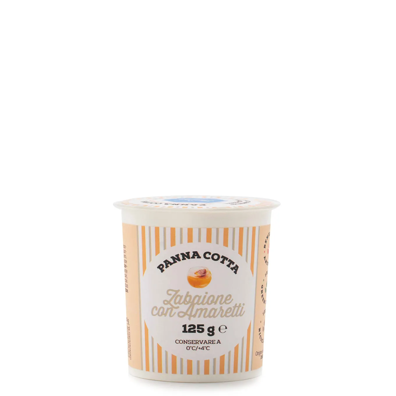 Panna Cotta allo Zabaione con Amaretti 125g