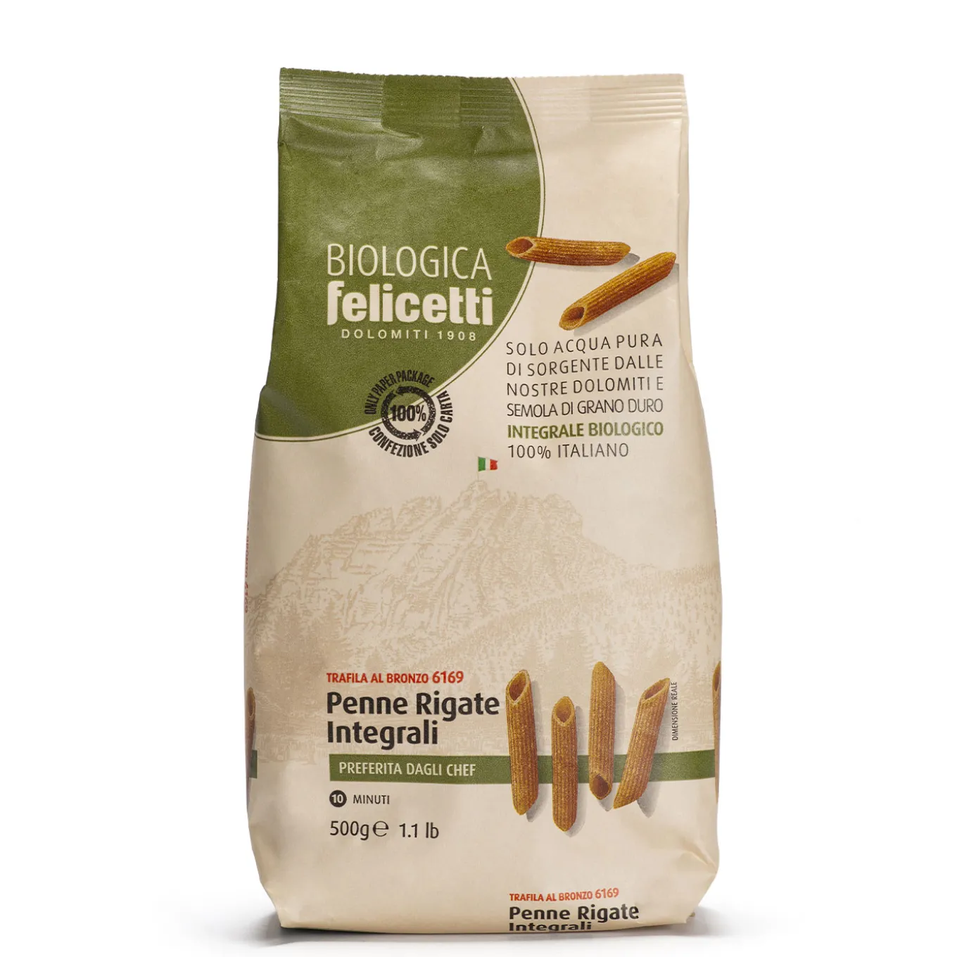 Penne Integrali Bio 500g