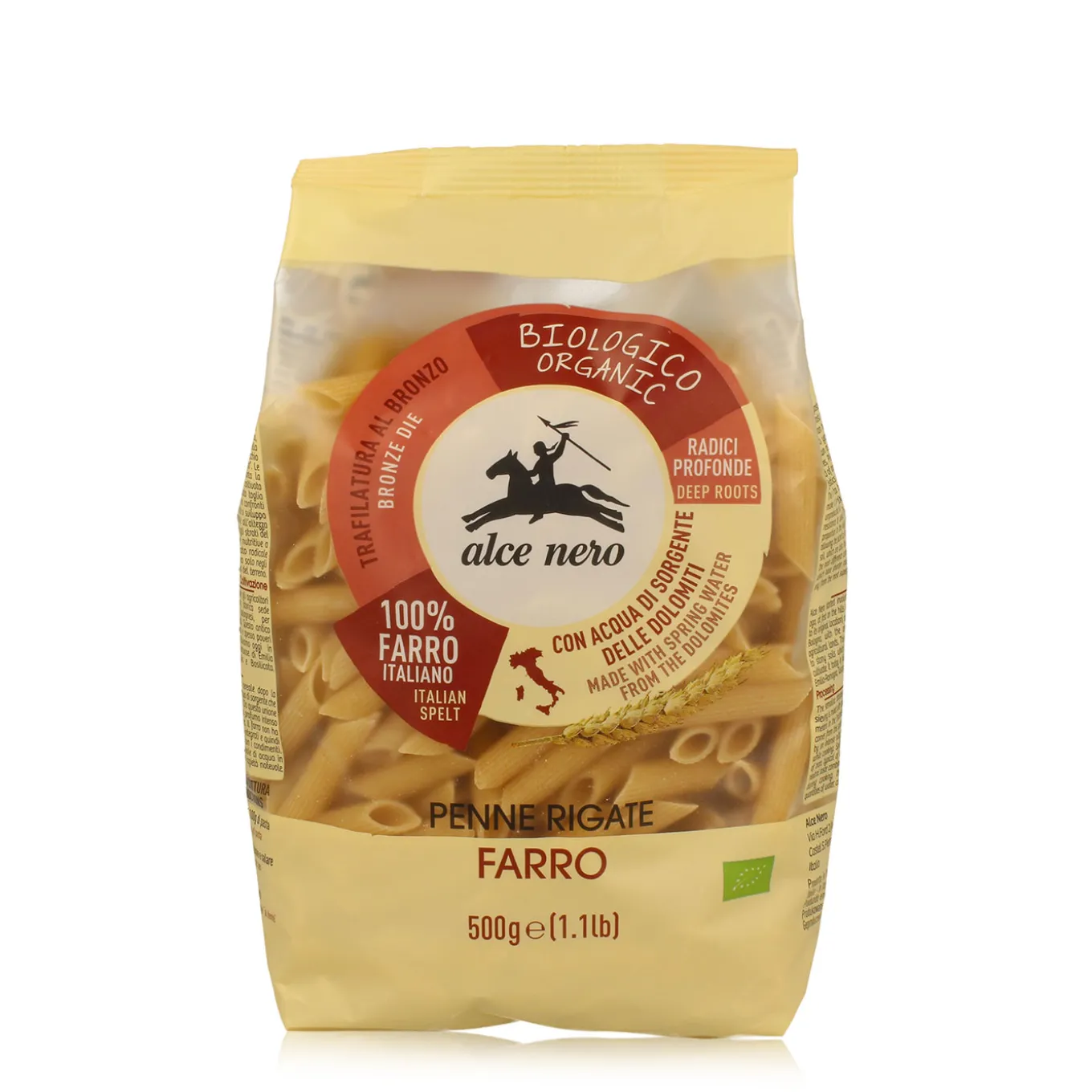Penne Rigate Farro Farina 500g