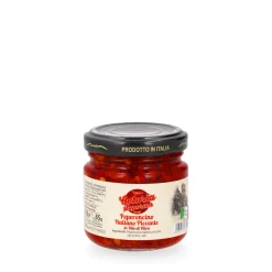 Peperoncino italiano piccante in olio di oliva 100g