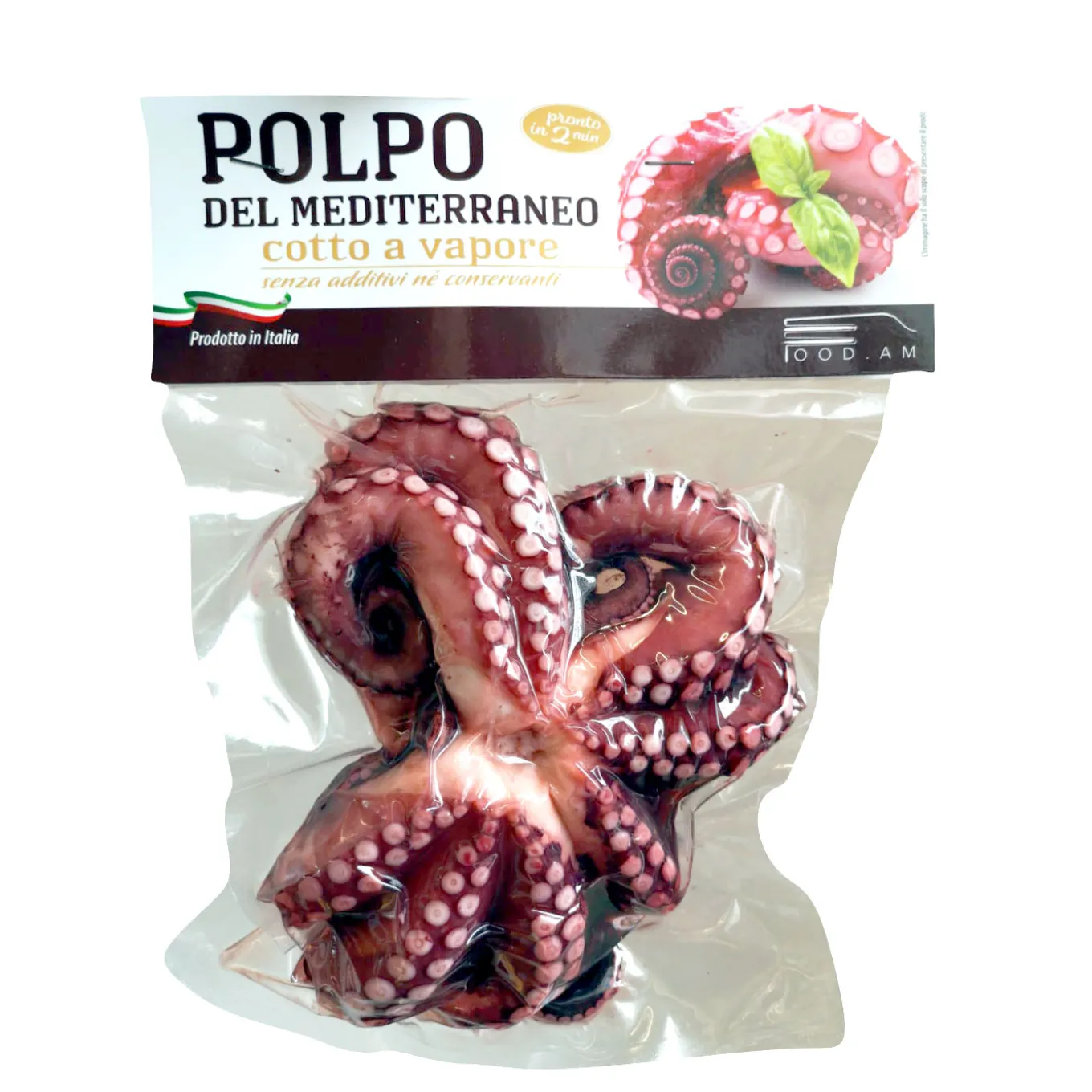 Polpo al Vapore del Mediterraneo 500g