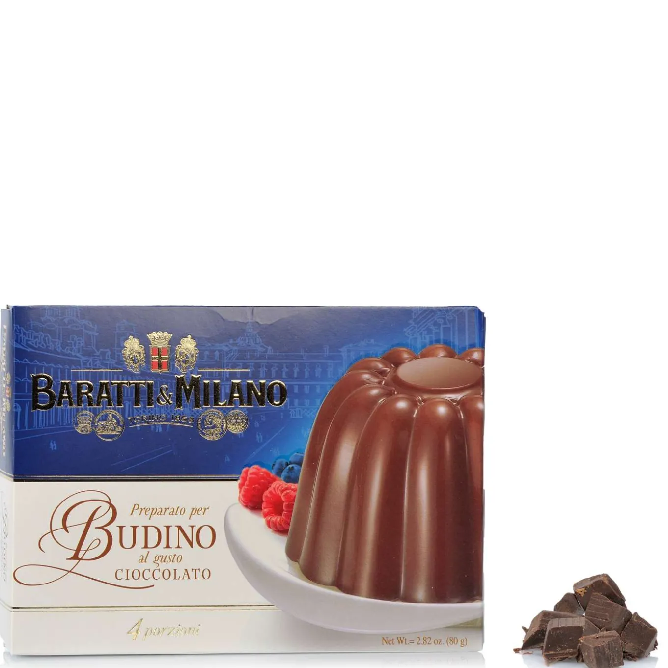 Preparato per Budino al Gusto Cioccolato 80g