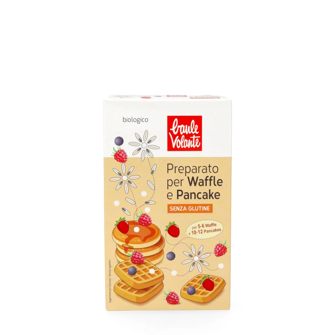 Preparato per Waffle e Pancake Bio Senza Glutine 200g