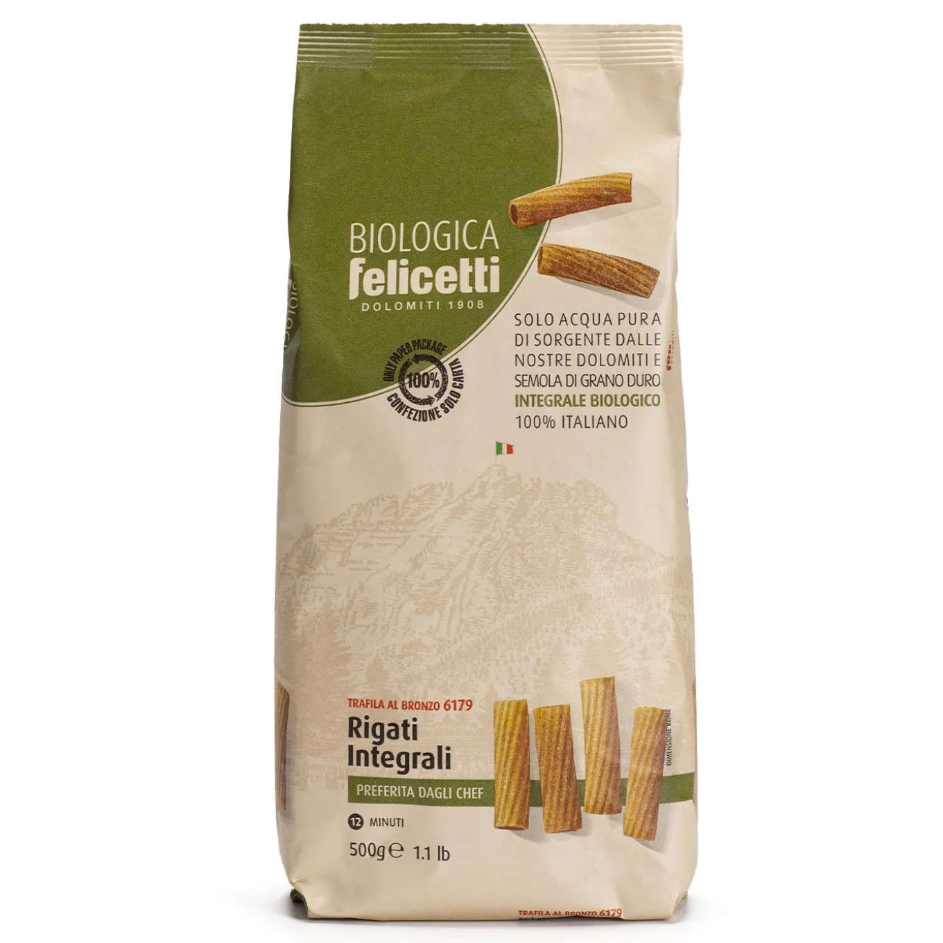 Rigati Integrali Bio 500g