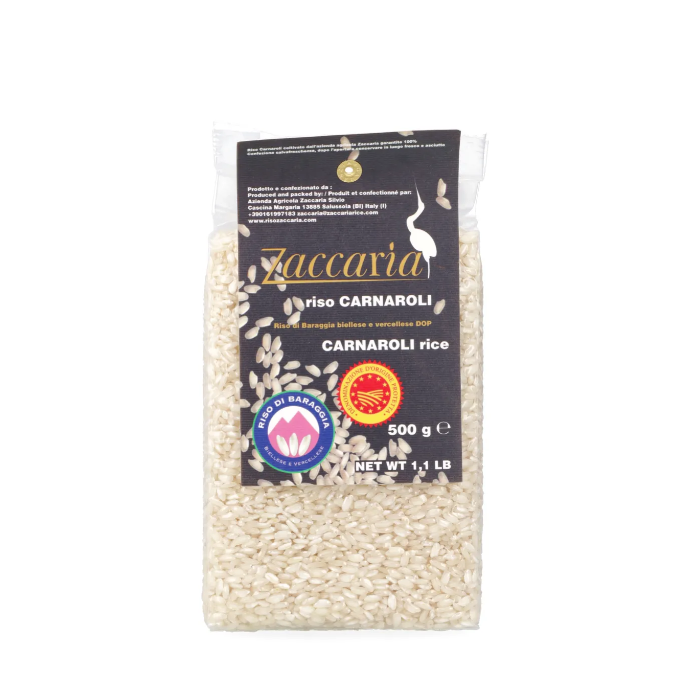 Riso Carnaroli DOP 500g