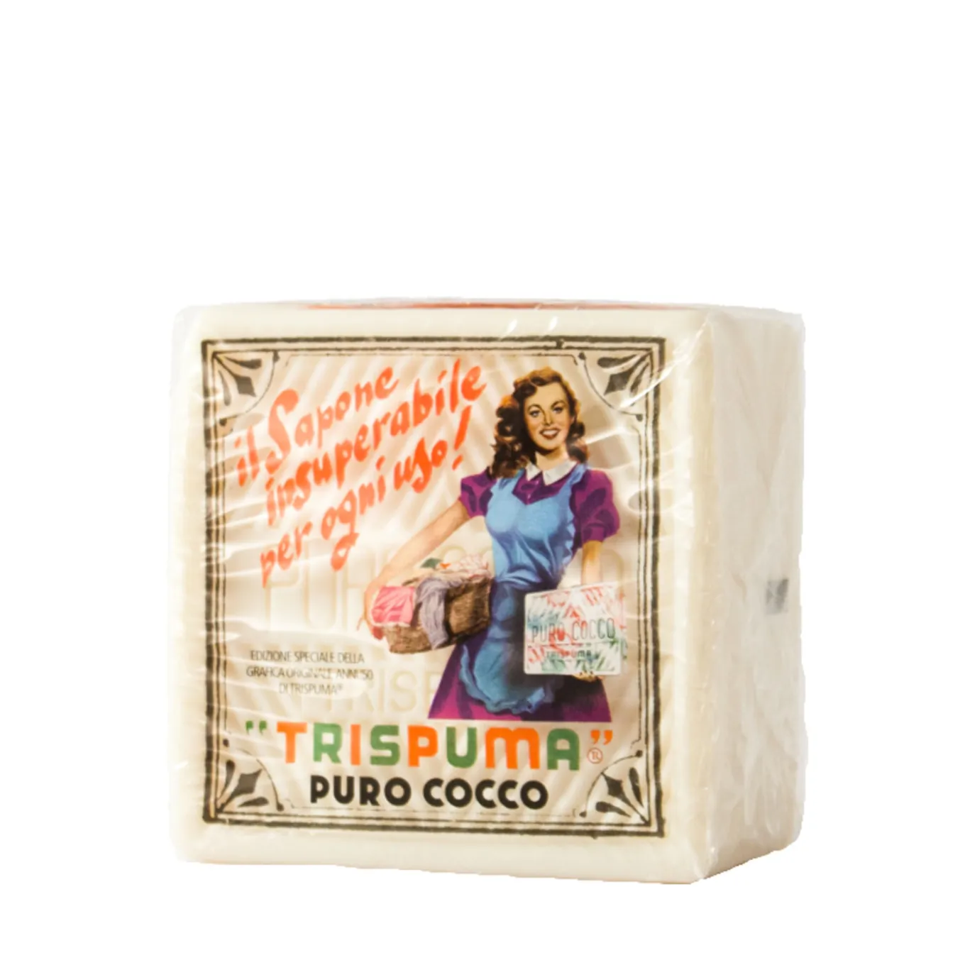 Sapone trispuma al cocco 300g