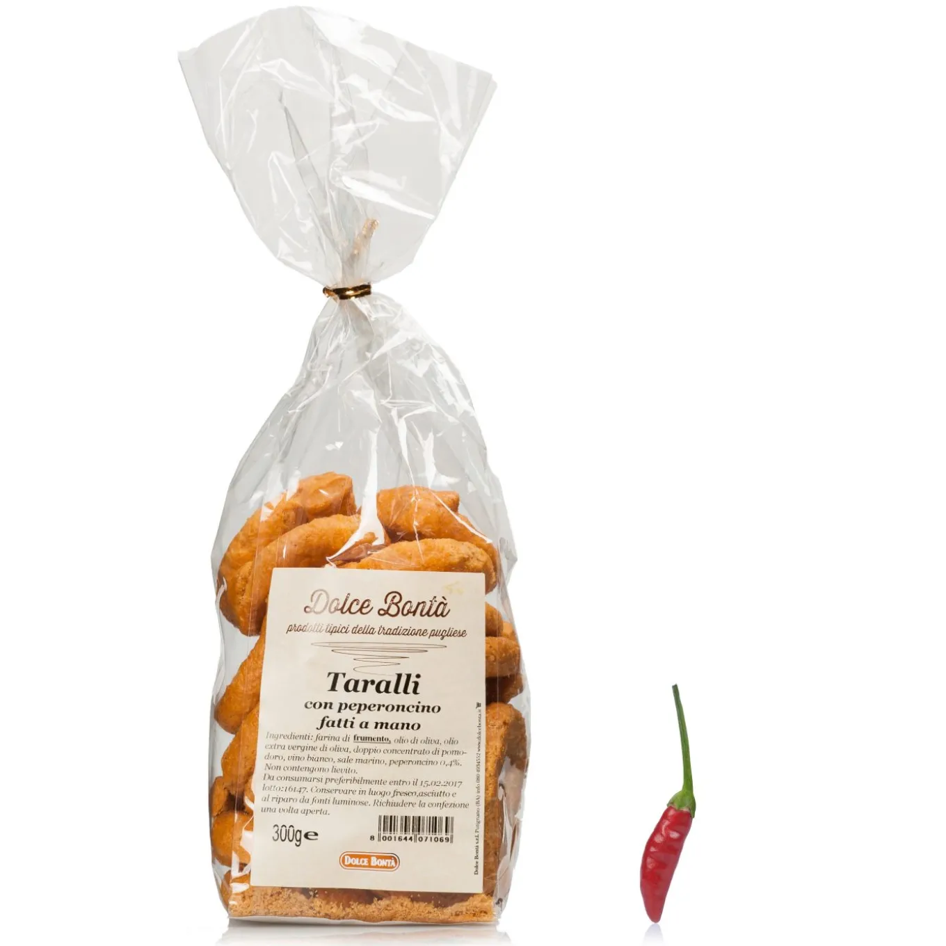 Taralli Peperoncino 300g