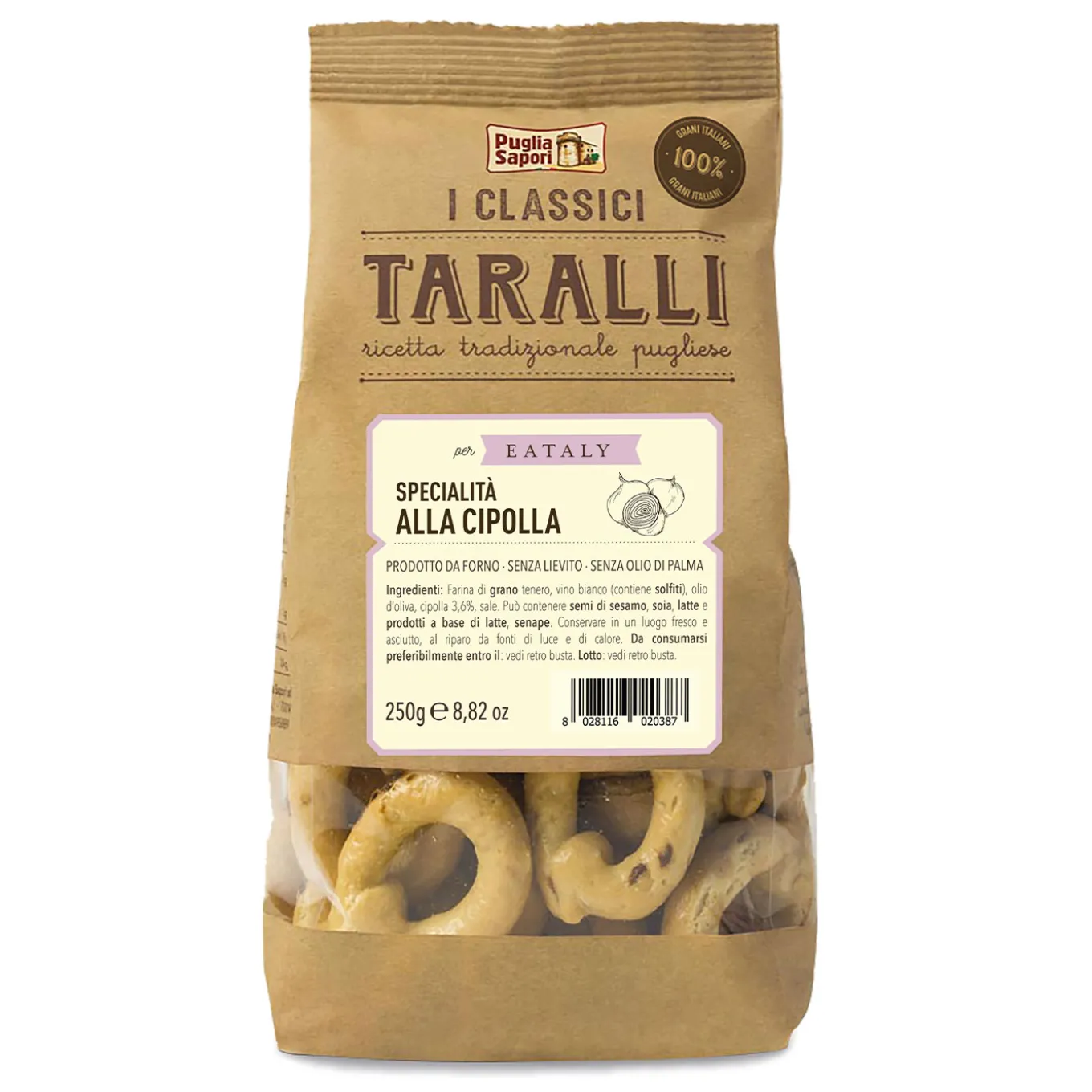 Taralli Specialità alla Cipolla 250g