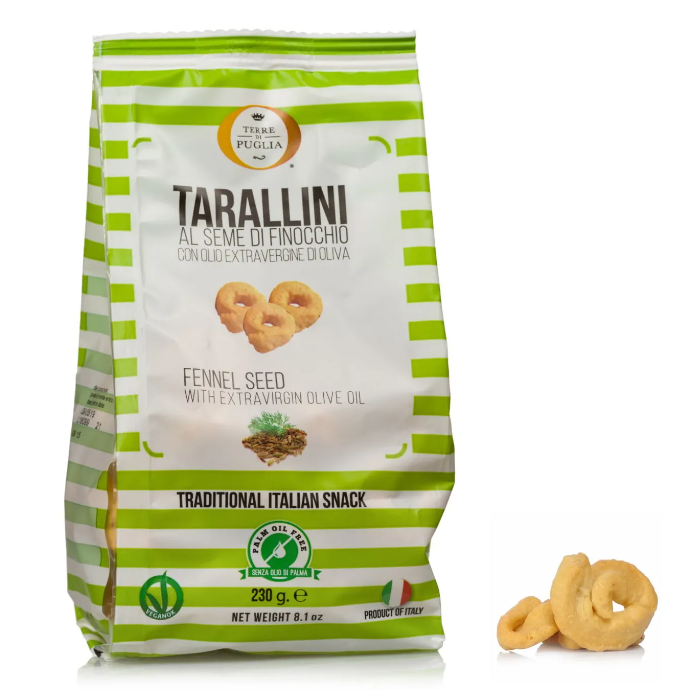 Tarallini al Finocchio 230g