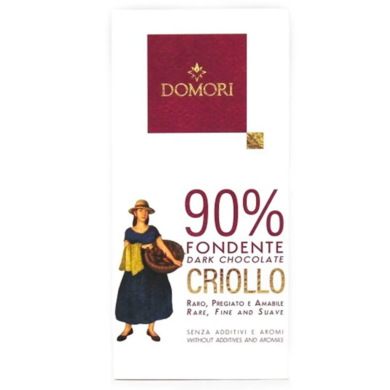 Tavoletta di Cioccolato Blend Criollo 90% 50g