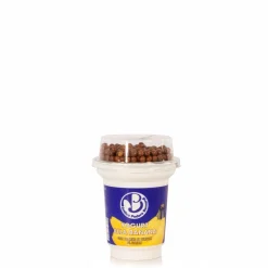 Yogurt alla Banana con Palline di Cereali al Cacao Bio 150g