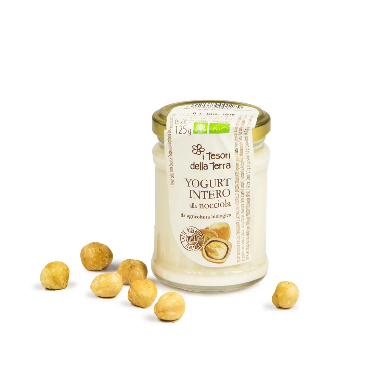 Yogurt Intero alla Nocciola Bio 125g